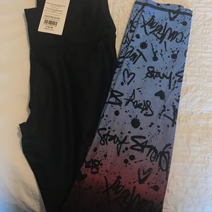 High waisted leggings